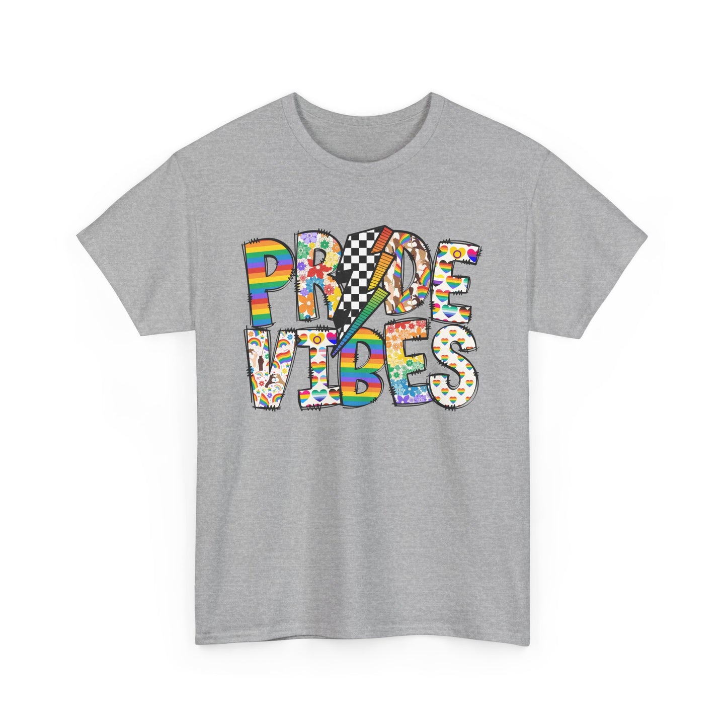Gay Pride Vibes Unisex Cotton Tee
