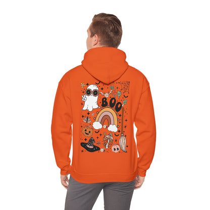 Retro Halloween Elements Hoodie Sweatshirt