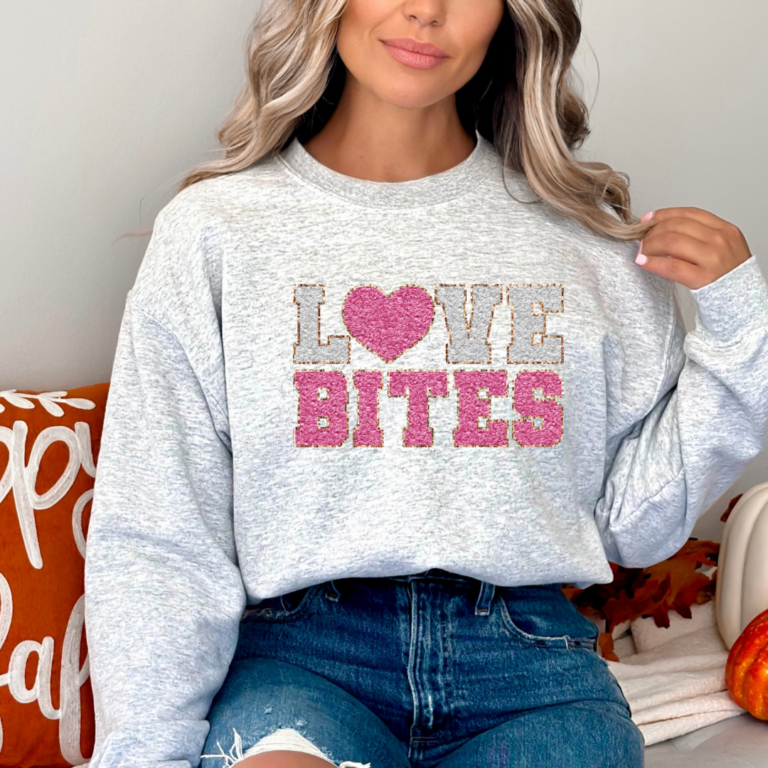 Love Bites Valentine's Day Sweatshirt