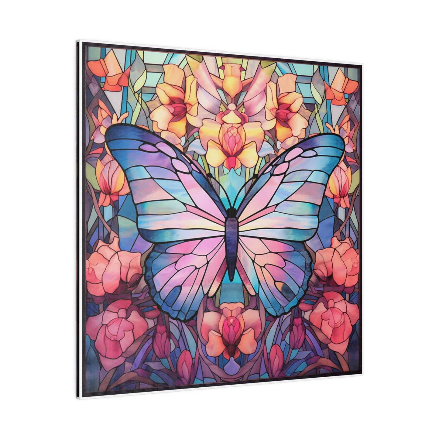 Butterfly Wall Art Matte Canvas