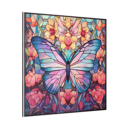 Butterfly Wall Art Matte Canvas