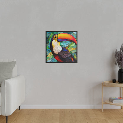 Toucan Wall Art Matte Canvas