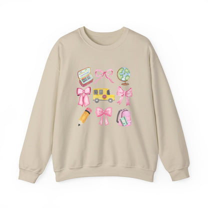 Teacher School Coquette Sweatshirt