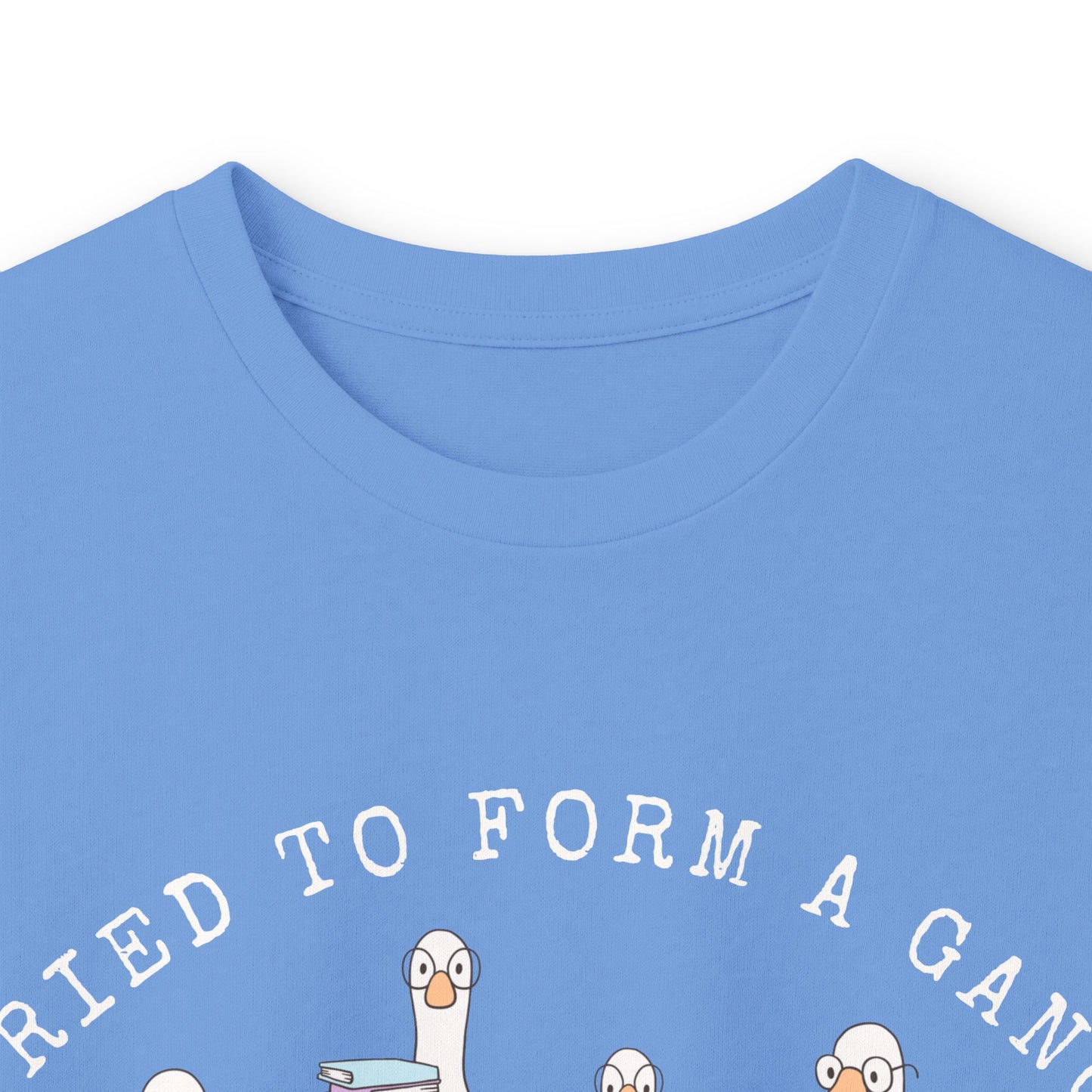 Long Sleeve Tee — "Tried to Form a Gang but It Turned Into a Book Club"