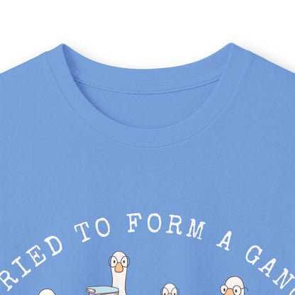 Long Sleeve Tee — "Tried to Form a Gang but It Turned Into a Book Club"