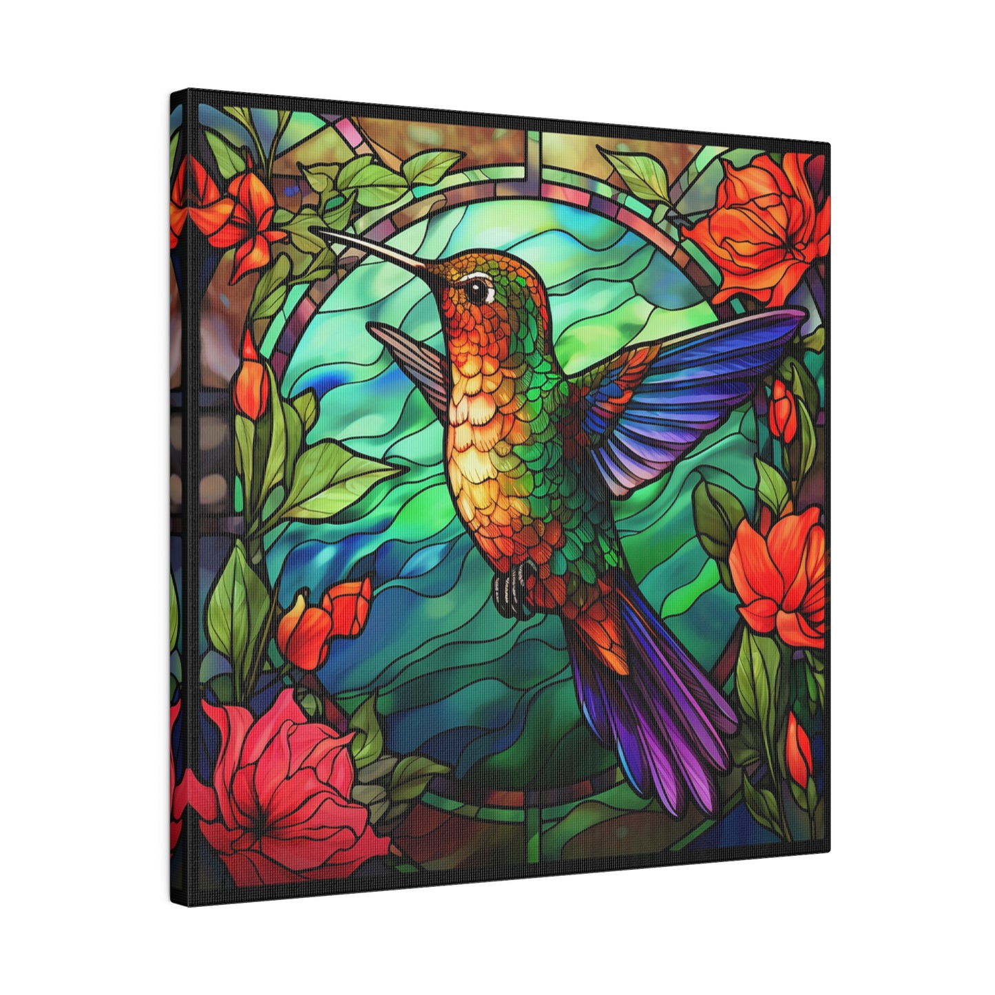 Hummingbird Wall Art Matte Canvas