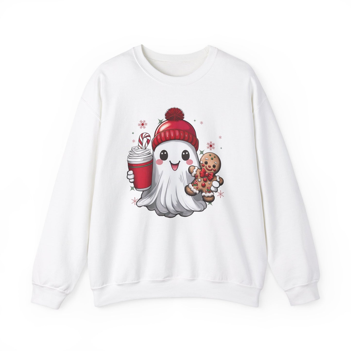 Cute Christmas Ghost Sweatshirt