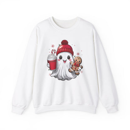 Cute Christmas Ghost Sweatshirt