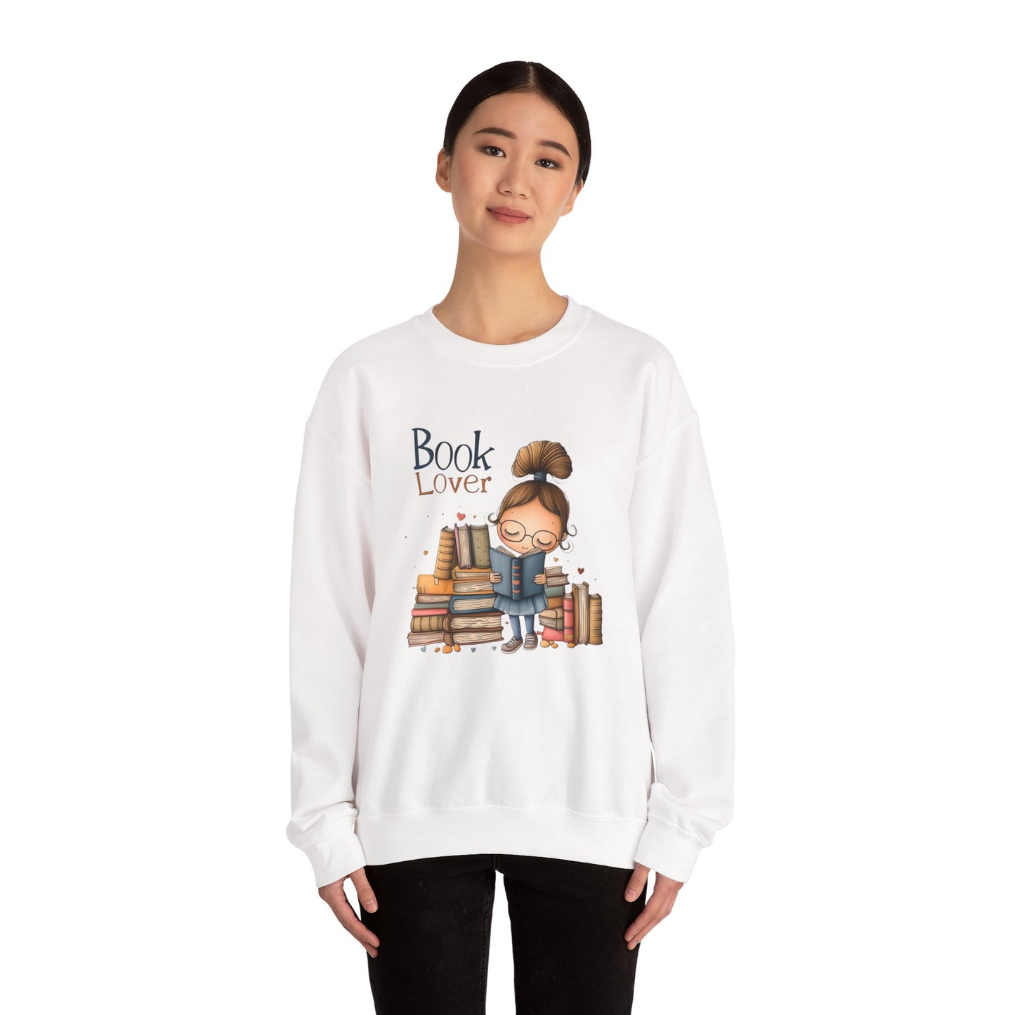 Book Lover Crewneck Sweatshirt