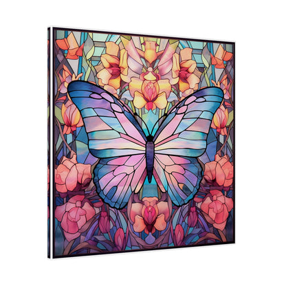 Butterfly Wall Art Matte Canvas