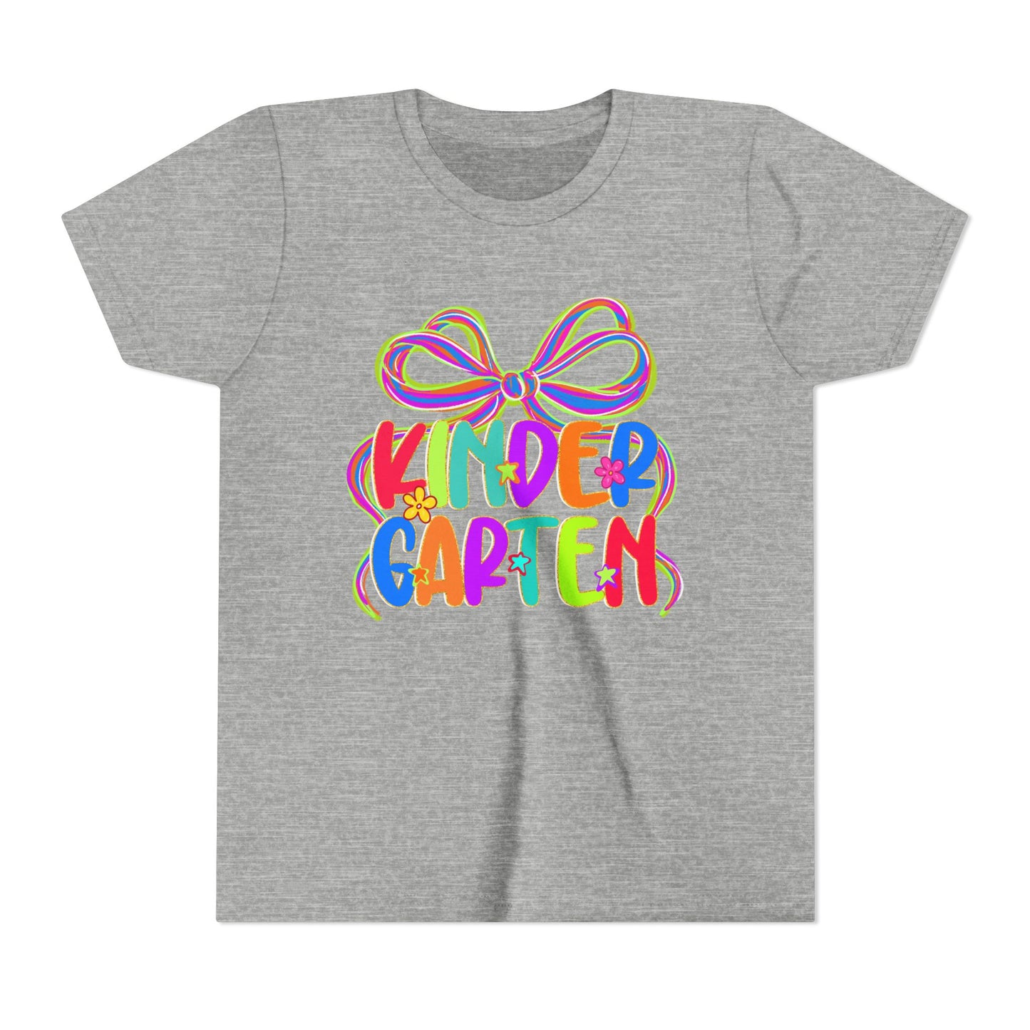 Neon Kindergarten Back to School Tee