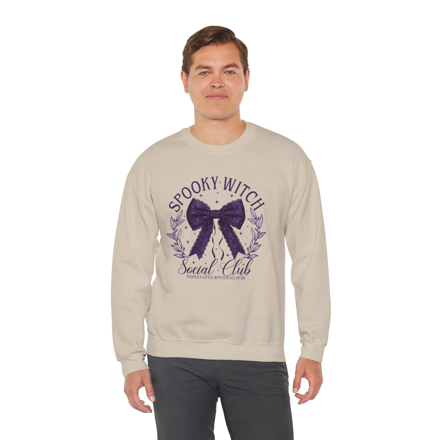 Spooky Witch Social Club Halloween Sweatshirt