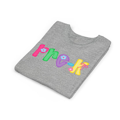 Colorful Pre-K Youth Back to School Tee