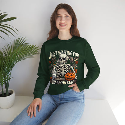 I'm Just Waiting for Halloween Sweatshirt