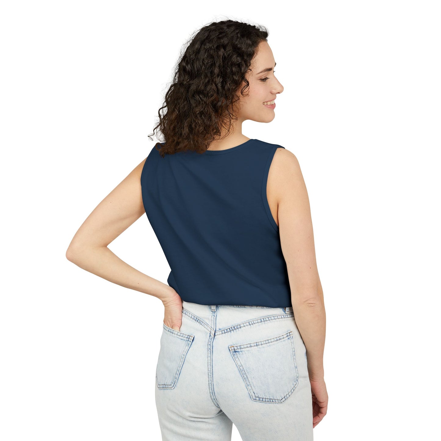 Patriotic Cherry Graphic Tank Top