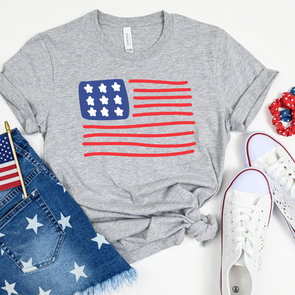 4th of July Flag T-Shirt