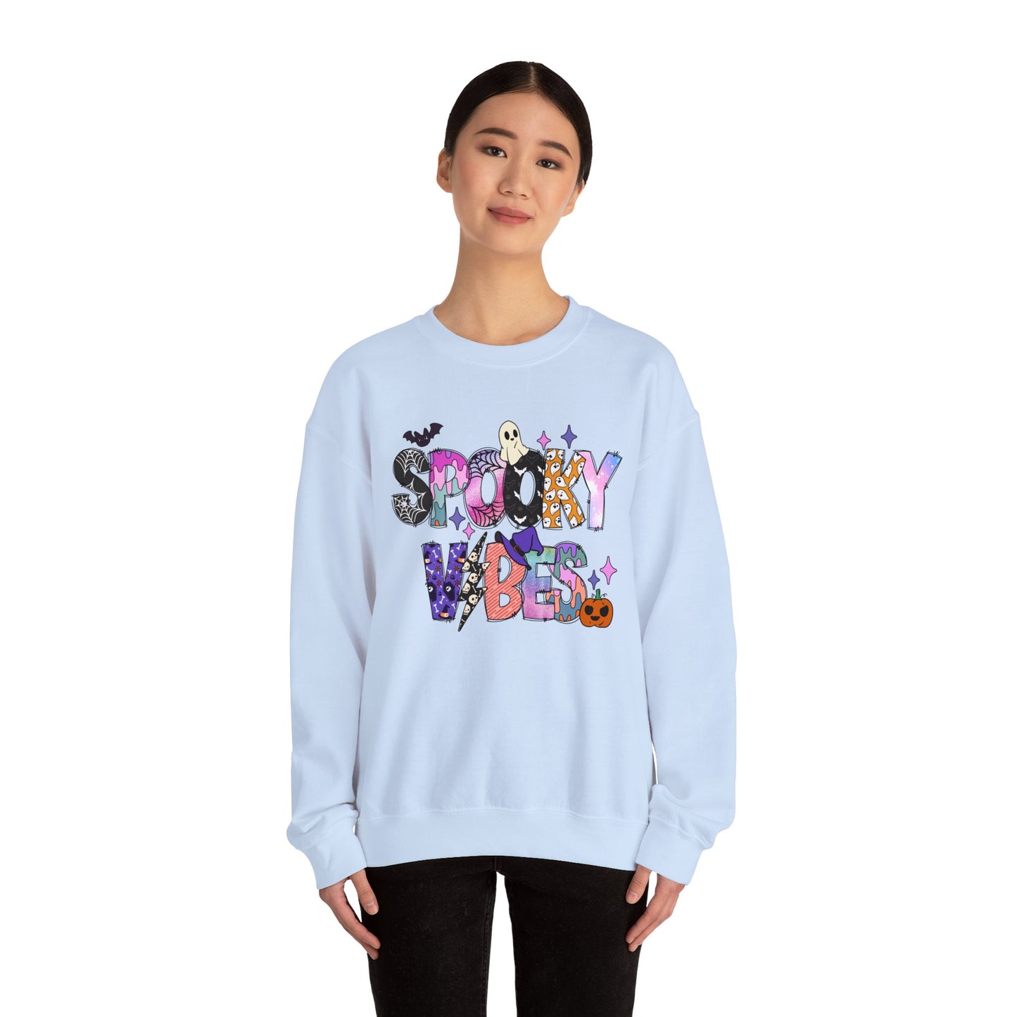 Spooky Vibes Halloween Sweatshirt