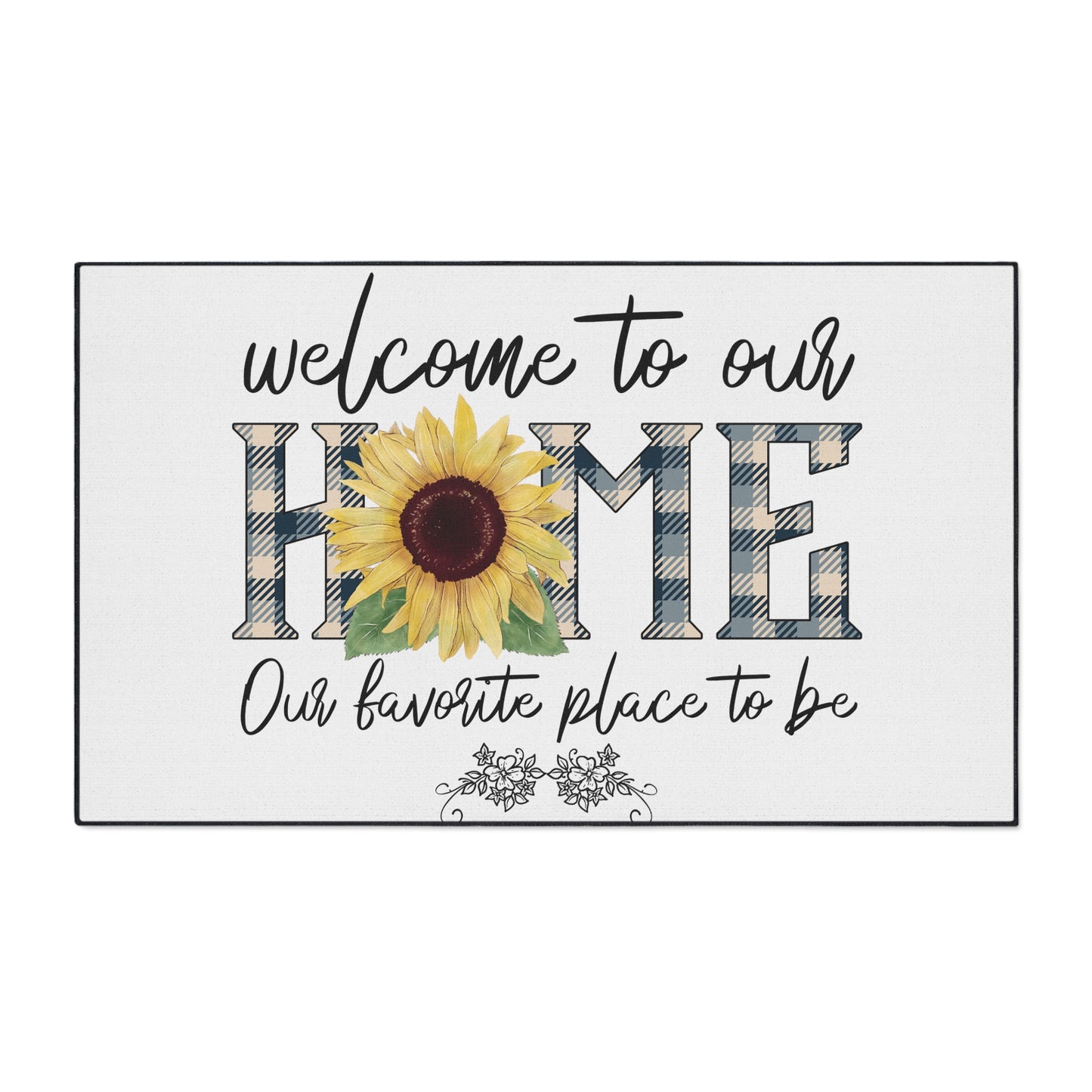 Welcome to Our Home Heavy Duty Welcome Mat