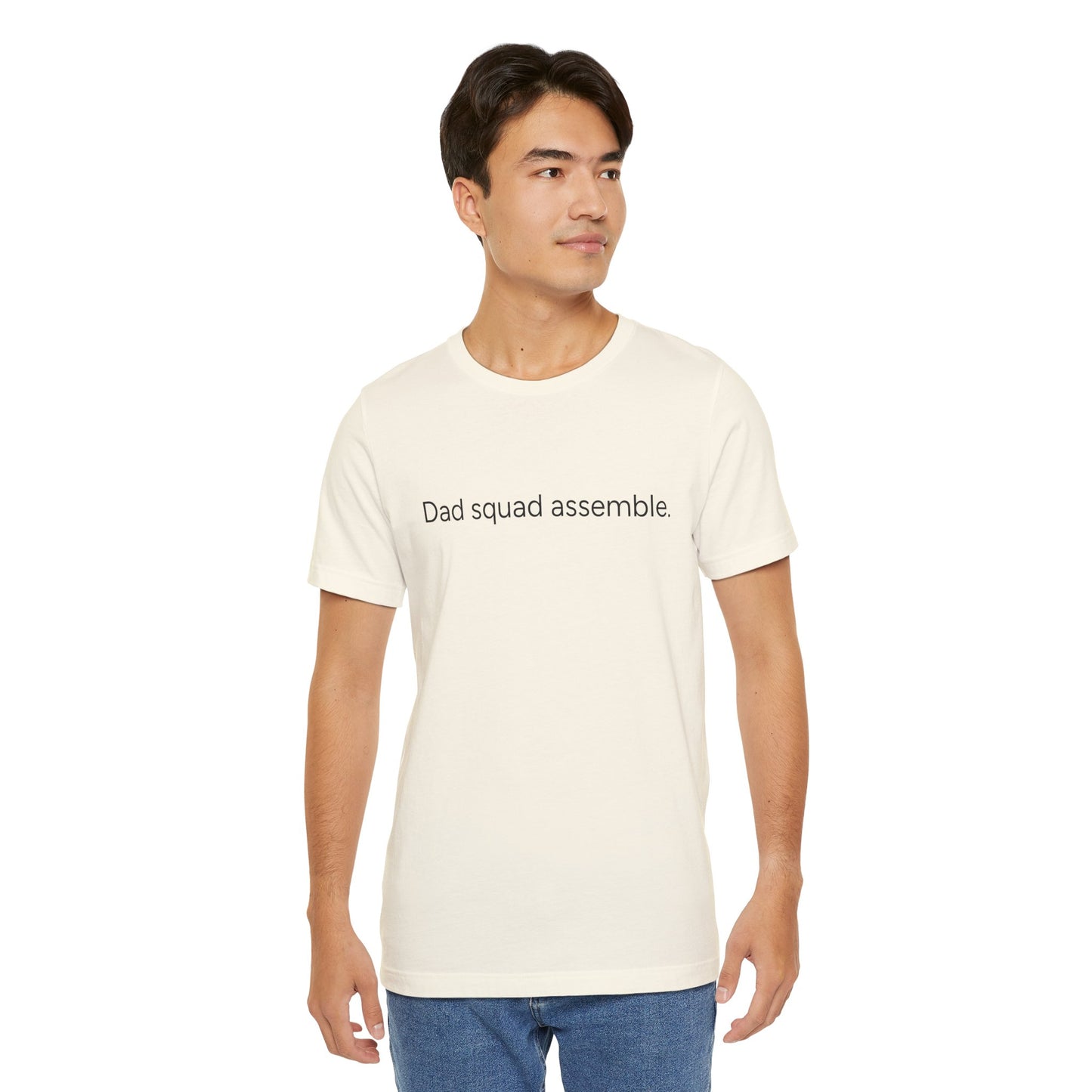 Funny Dad Squad Assemble Short Sleeve Tee