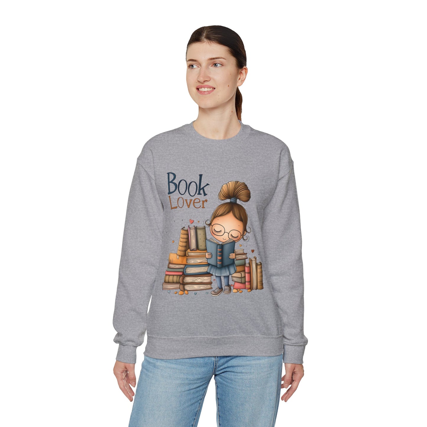 Book Lover Crewneck Sweatshirt