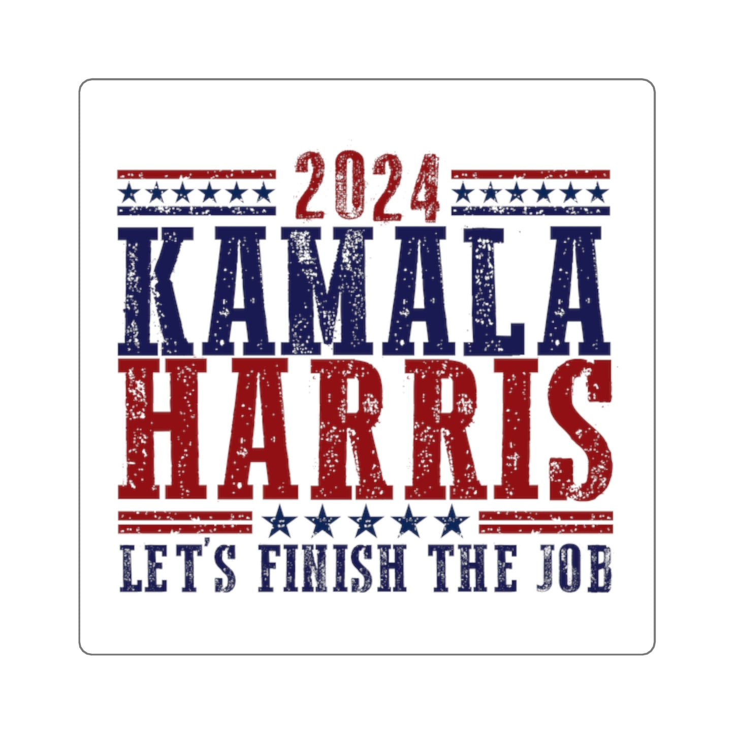 Kamala Harris for President Square Stickers