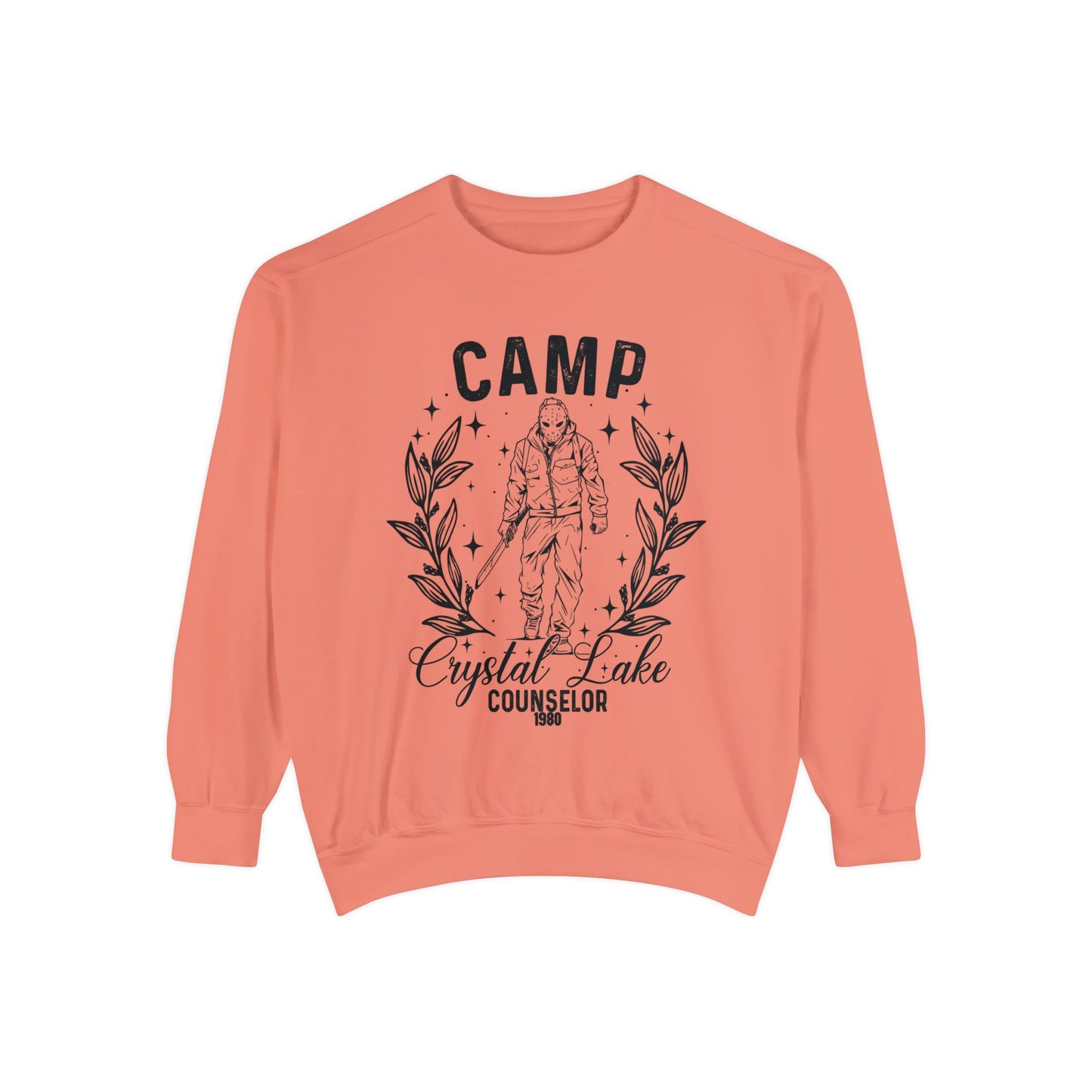 Halloween Camp Crystal Lake Comfort Colors Sweatshirt