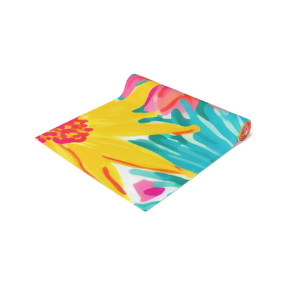 Bright Tropical Table Runner (Cotton, Poly)