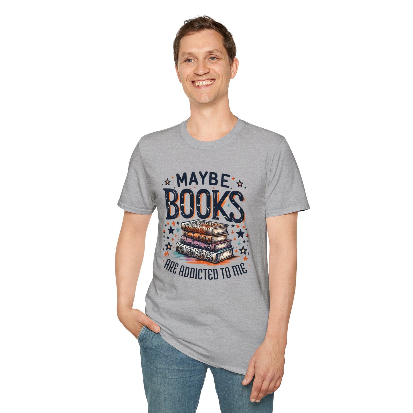 Maybe Books Are Addicted to Me Soft T-Shirt