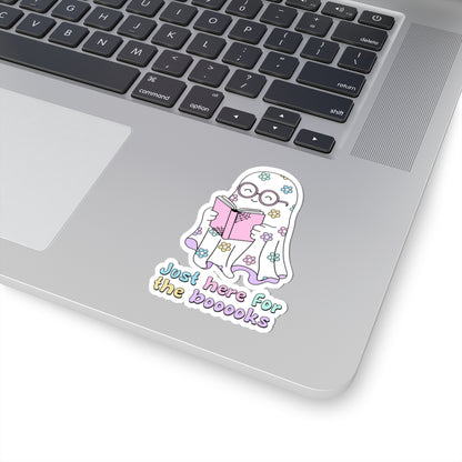 Cute Ghost Book Lover Stickers