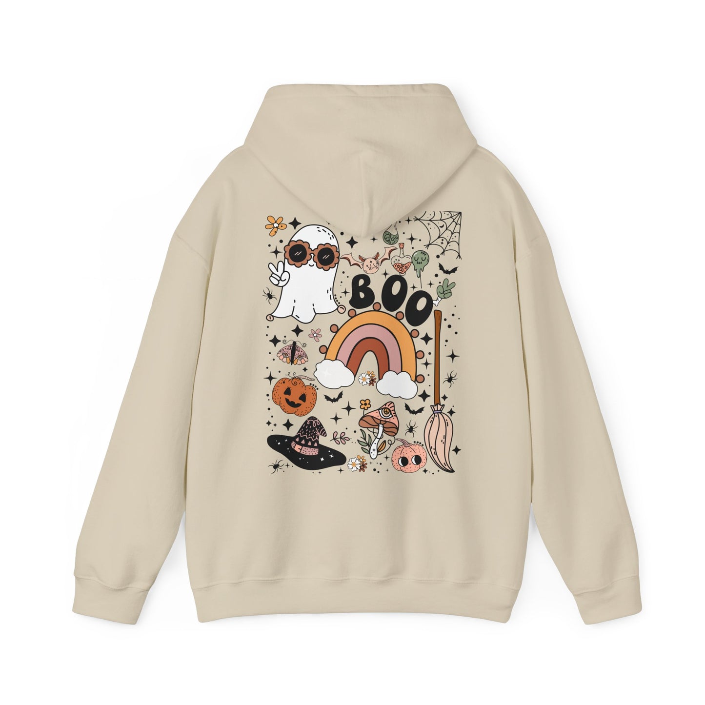 Retro Halloween Elements Hoodie Sweatshirt