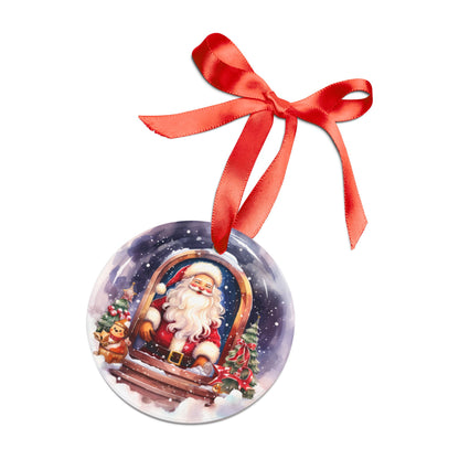 Vintage Whimsical Santa Ornament