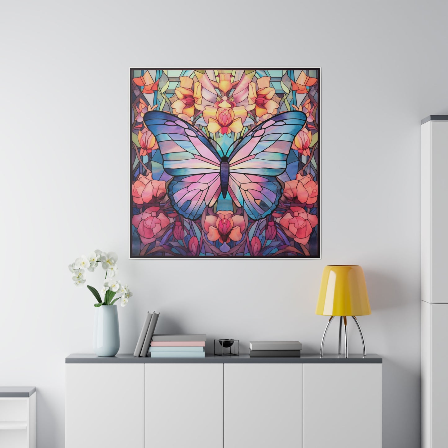 Butterfly Wall Art Matte Canvas