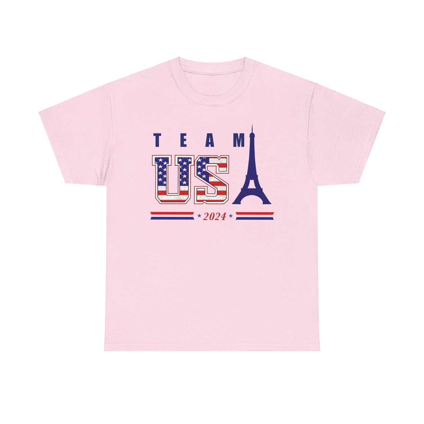 Team USA 2024 Paris Olympics Unisex Heavy Cotton Tee