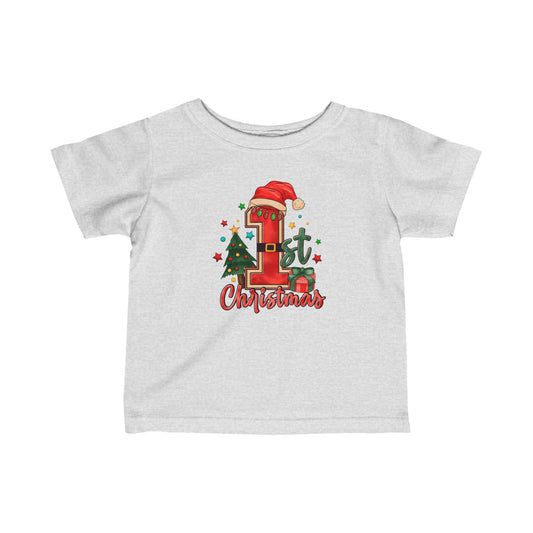 First Christmas Infant Fine Jersey Tee