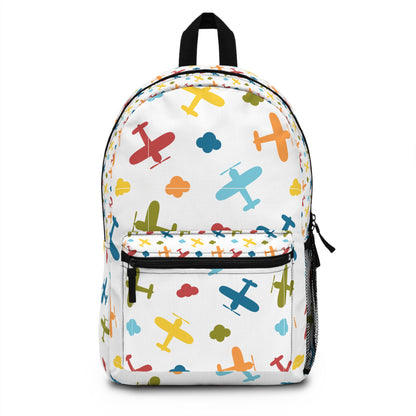 Kids' Airplane Print Backpack