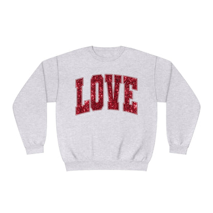 Varsity LOVE Valentine's Sweatshirt