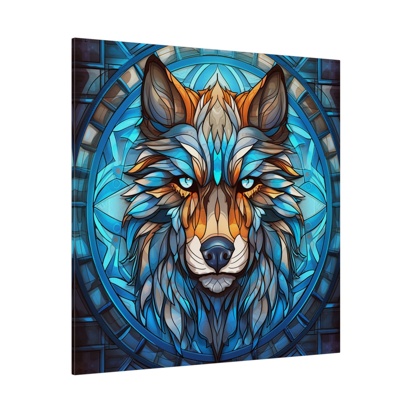 Wolf Wall Art Matte Canvas