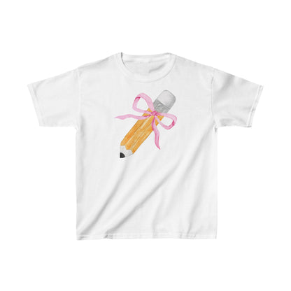 Pencil Coquette Back to School Kids T-Shirt