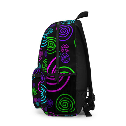 Whimsical Neon Backpack