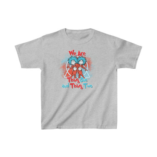 Dr. Seuss We Are Thing One and Thing Two Kids Heavy Cotton™ Tee