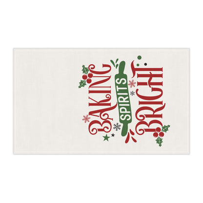 Baking Spirits Bright Christmas Kitchen Towel