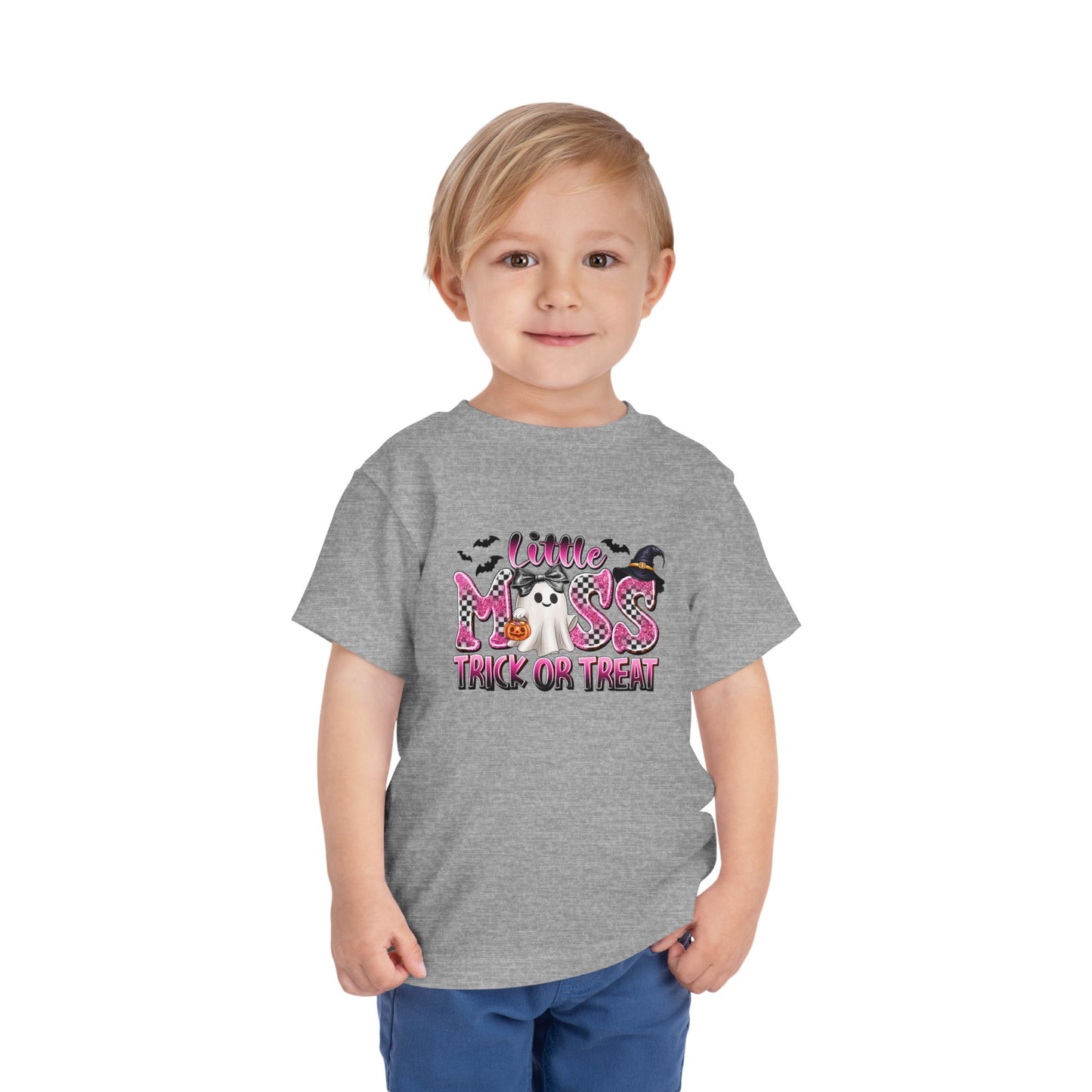 Little Miss Trick or Treat Toddler Tee