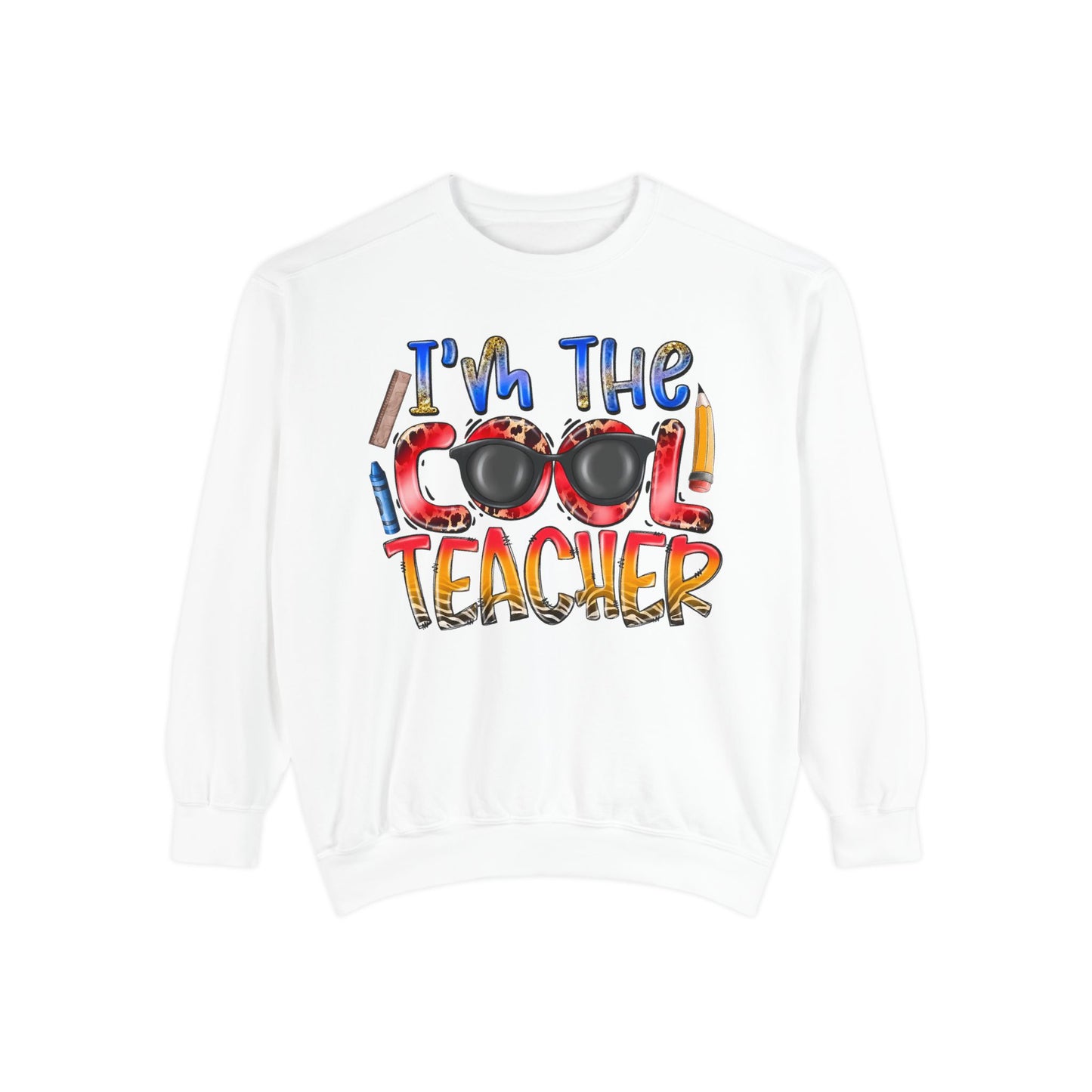 Cool Teacher Unisex Cozy Sweatshirt