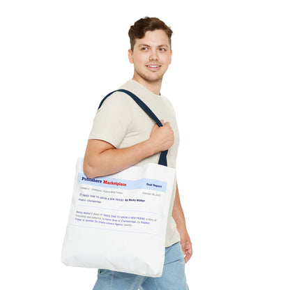 Tote Bag — Publishers Marketplace Announcement Tote