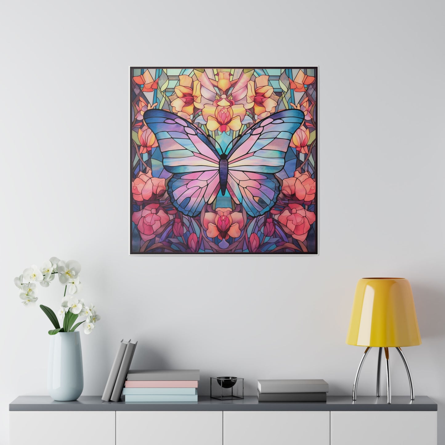 Butterfly Wall Art Matte Canvas