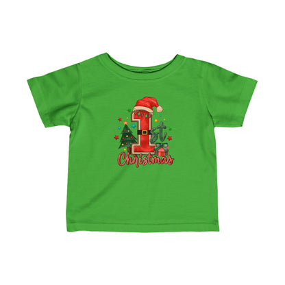 First Christmas Infant Fine Jersey Tee