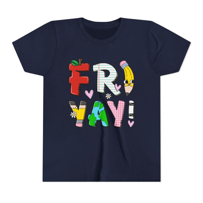 Fri-yay Friday Vibes Youth T-Shirt