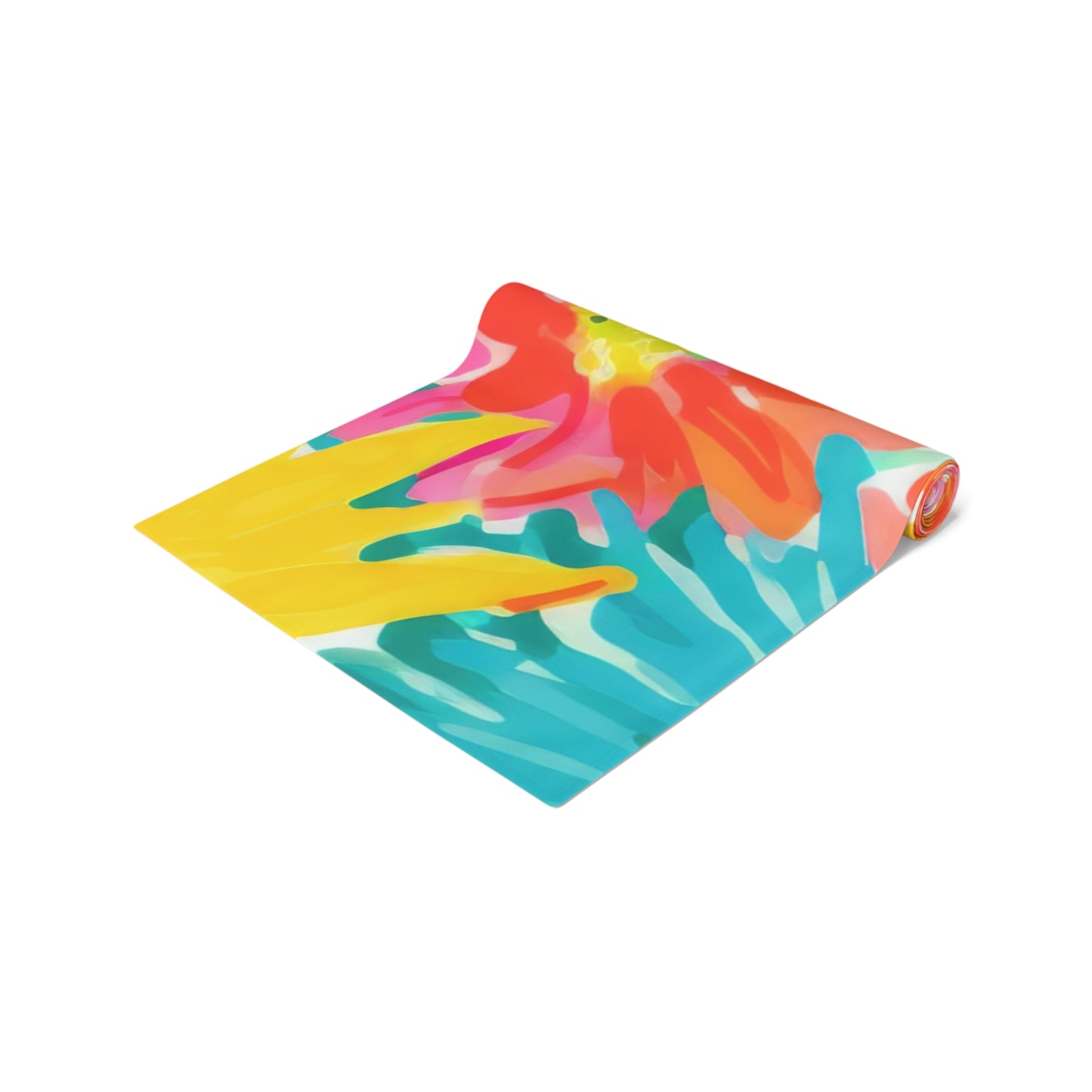 Bright Tropical Table Runner (Cotton, Poly)