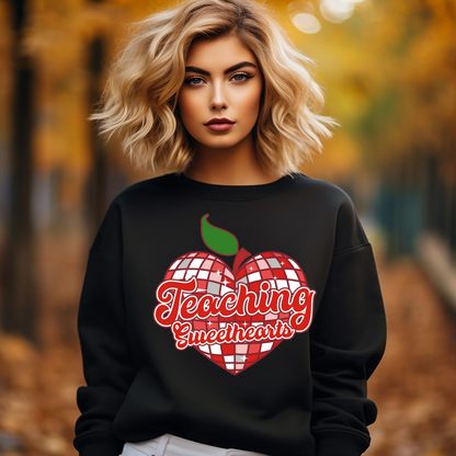 Teaching Sweethearts Valentine's Day Teacher Sweatshirt