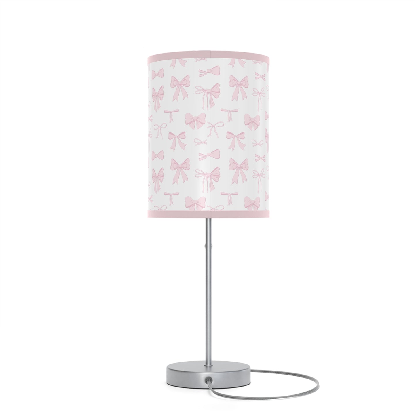 Coquette Pink Bow Lamp